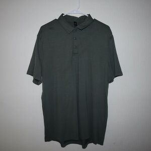 Lululemon - Men's Short-Sleeve Polo Shirt - X-Large - Dark Green